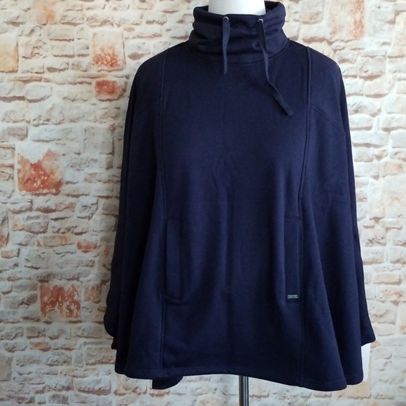 New Ugg Navy Pichot Hi-Lo Poncho - Picture 2 of 8
